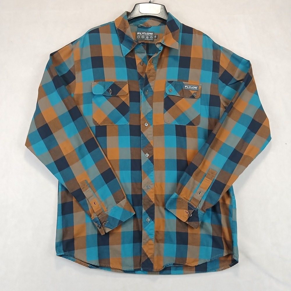 Flylow XL Mens Shirt Flannel **Fits A Medium ** 22x28